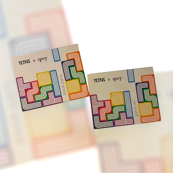 Set (2) Tetris x Ipsy Eyeshadow Pallets Game On & Block Party - Picture 1 of 4